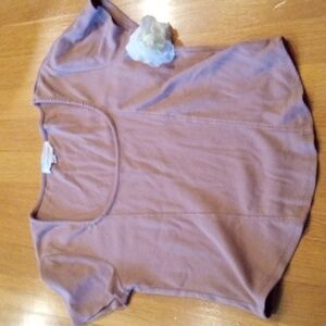 Y2K Pink Rose womens Cropped Top XL